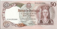  50 Escudos Rainha Santa Isabel 1964 (BE)